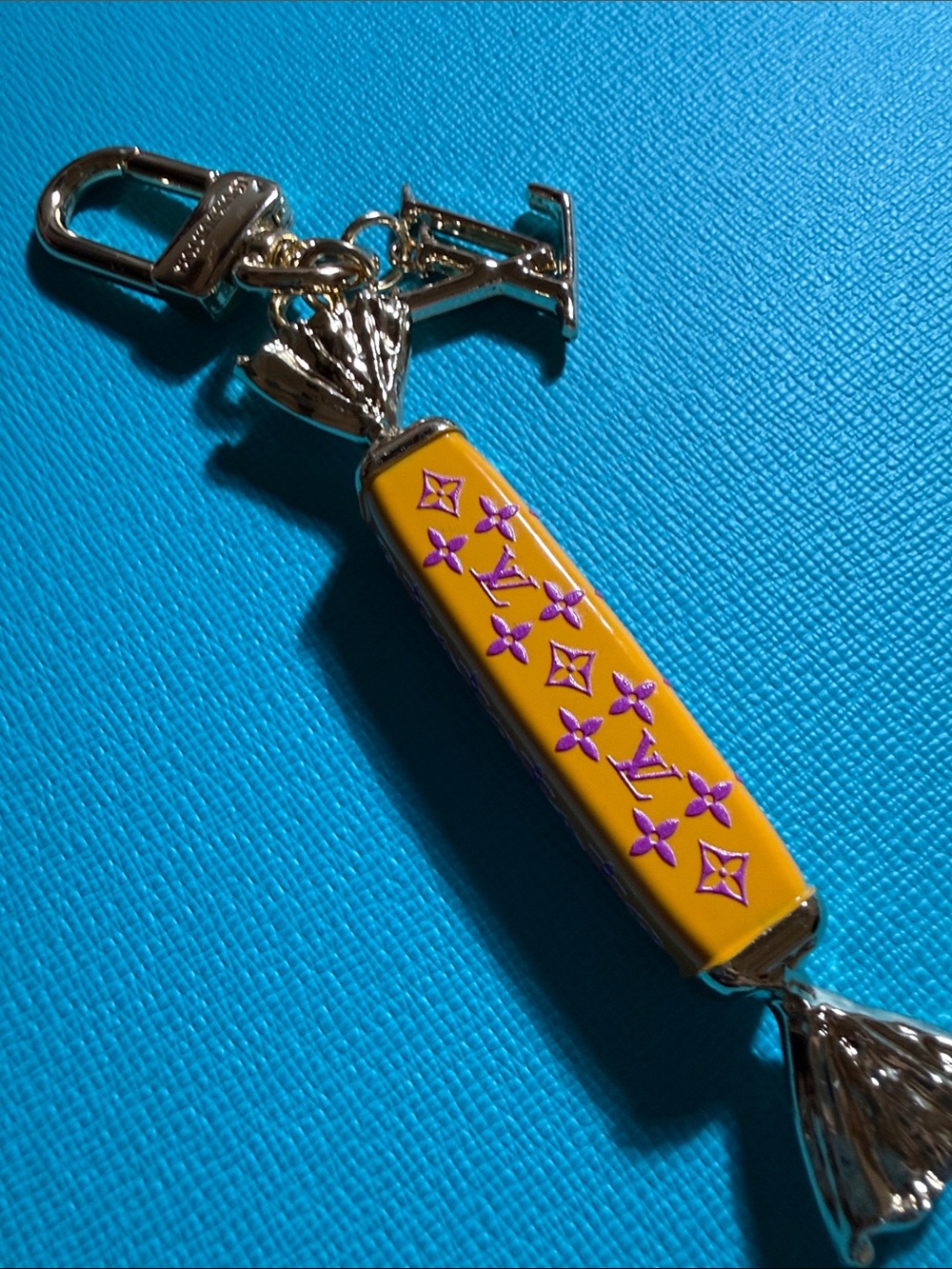 Monogram Candy Bag Charm